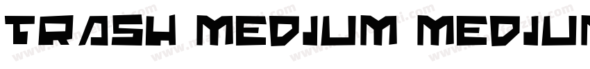 Trash Medium Medium字体转换